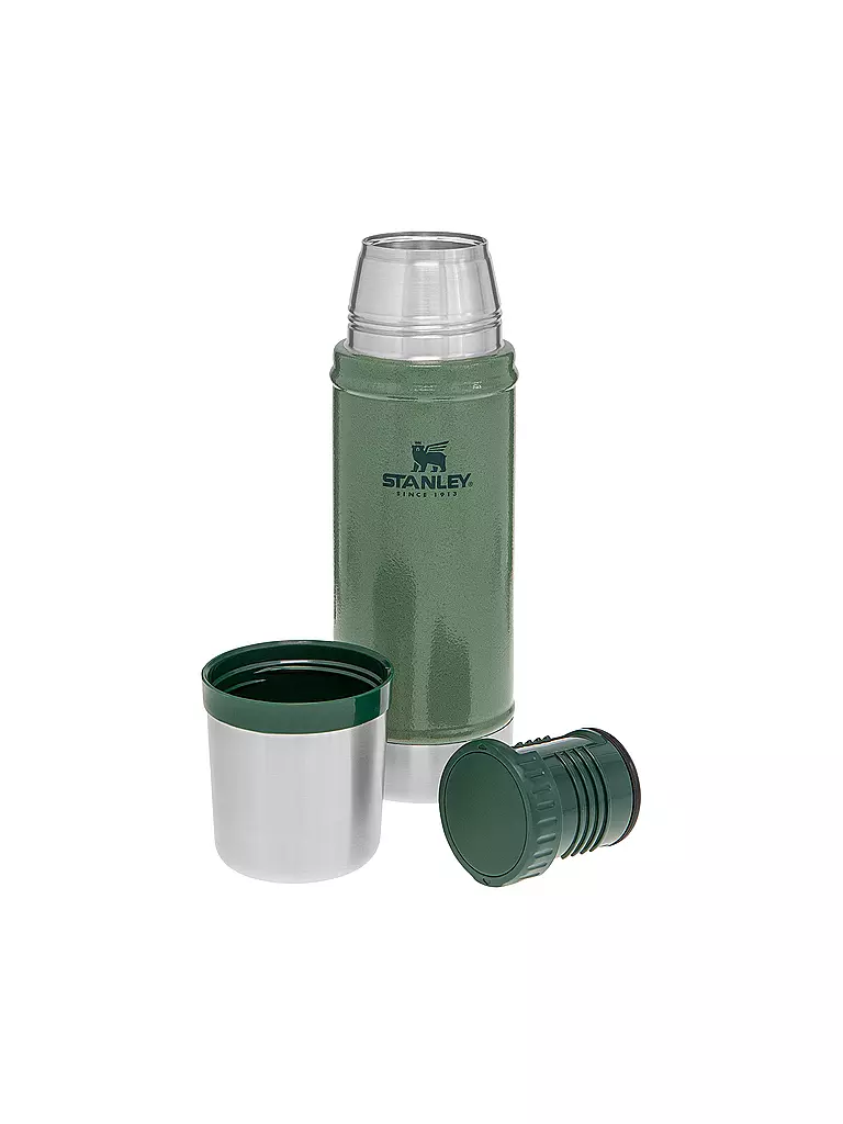 STANLEY | Bouteille isotherme - Bouteille thermos CLASSIC VACUUM BOTTLE 0,47l Green | grün
