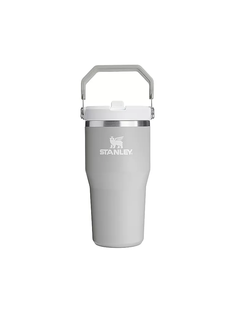 STANLEY | Bouteille isotherme - Bouteille thermos Flip Straw 2.0 0.6l Ash | hellgrau