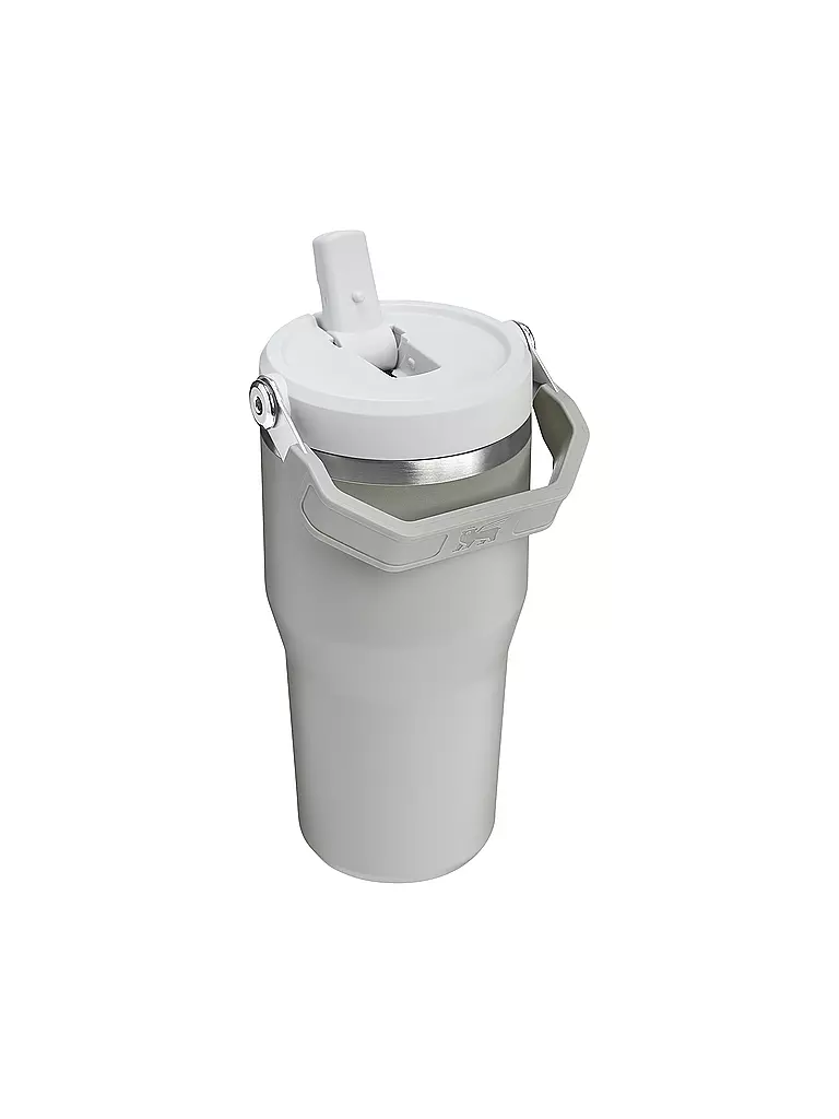STANLEY | Bouteille isotherme - Bouteille thermos Flip Straw 2.0 0.6l Ash | hellgrau