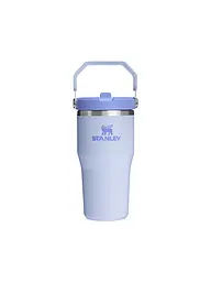 STANLEY | Bouteille isotherme - Bouteille thermos Flip Straw 2.0 0.6l Noir | Bleu clair