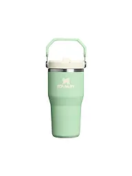 STANLEY | Bouteille isotherme - Bouteille thermos Flip Straw 2.0 0.6l Noir | Vert clair