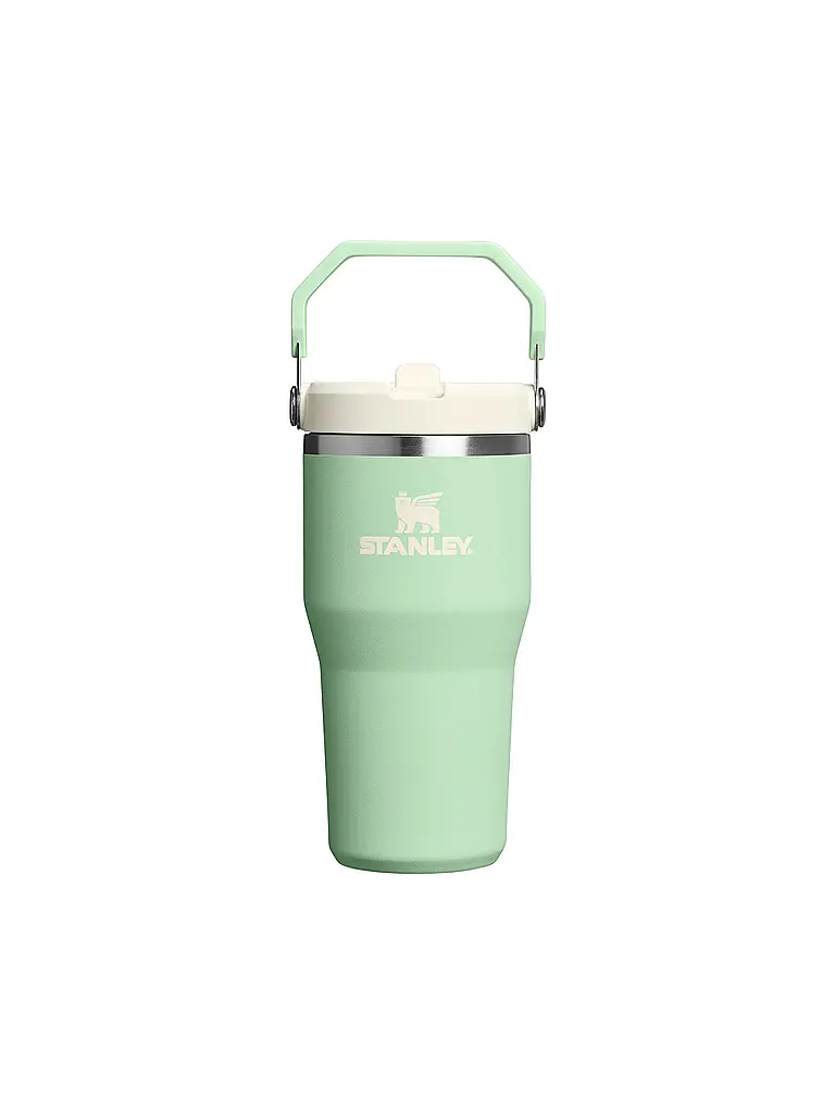 STANLEY | Bouteille isotherme - Bouteille thermos Flip Straw 2.0 0.6l Pistache | hellgrün