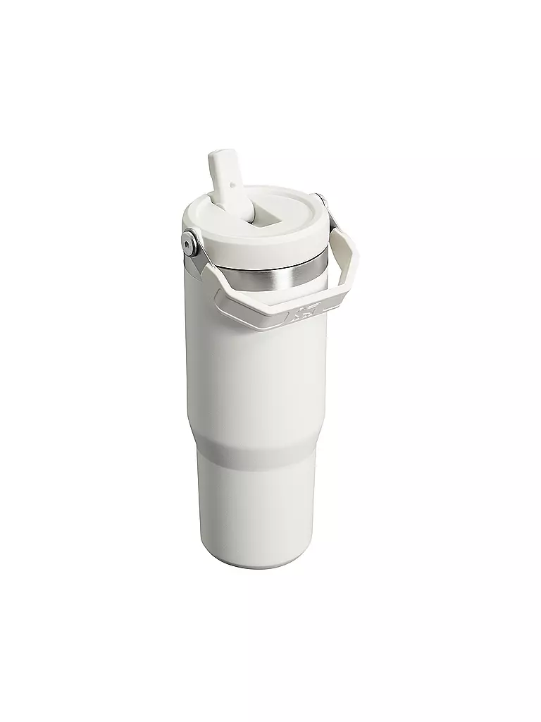 STANLEY | Bouteille isotherme - Gobelets isothermes IceFlow Flip Straw 0,89l | Blanc