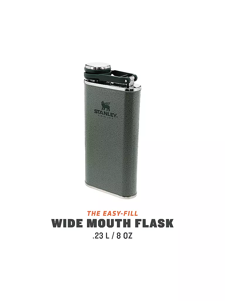 STANLEY | Flachmann Classic Flask 0,23l Vert | grün
