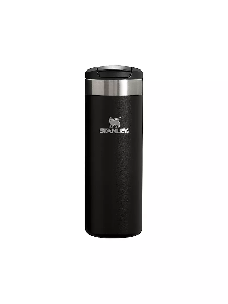 STANLEY | Gobelet isotherme AEROLIGHT TRANSIT MUG HAMMERTONE 0,47l Noir 2.0 | schwarz