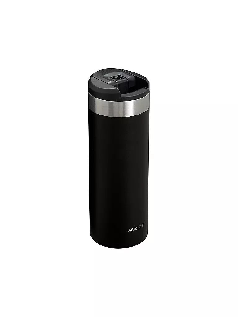 STANLEY | Gobelet isotherme AEROLIGHT TRANSIT MUG HAMMERTONE 0,47l Noir 2.0 | schwarz