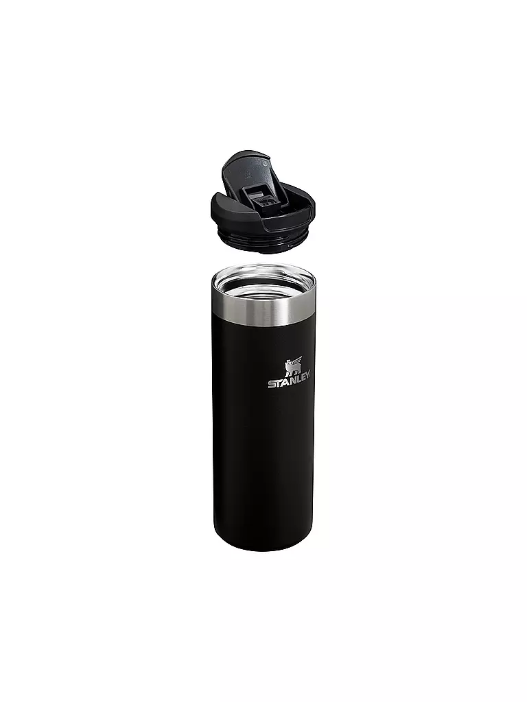 STANLEY | Gobelet isotherme AEROLIGHT TRANSIT MUG HAMMERTONE 0,47l Noir 2.0 | schwarz