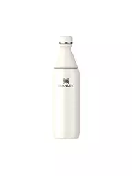 STANLEY | Bouteille isotherme - Bouteille thermos ALL DAY SLIM BOTTLE 0,6l Black | Crème
