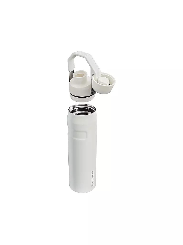 STANLEY | Isolierflasche - Thermosflasche ICEFLOW FAST FLOW BOTTLE 0,6l Frost | Blanc