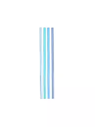 STANLEY | Lot de 4 pailles QUENCHER STAW SET Blue | Bleu clair