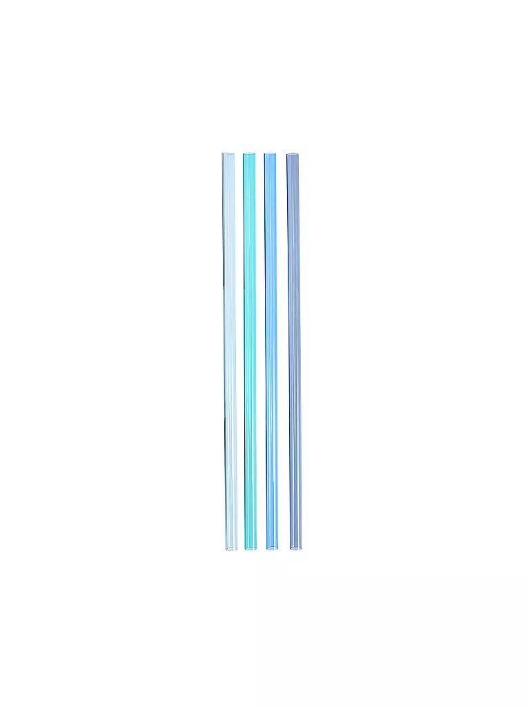 STANLEY | Lot de 4 pailles QUENCHER STAW SET Blue | hellblau