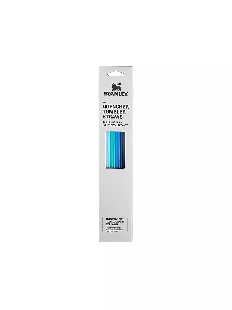 STANLEY | Lot de 4 pailles QUENCHER STAW SET Blue | hellblau