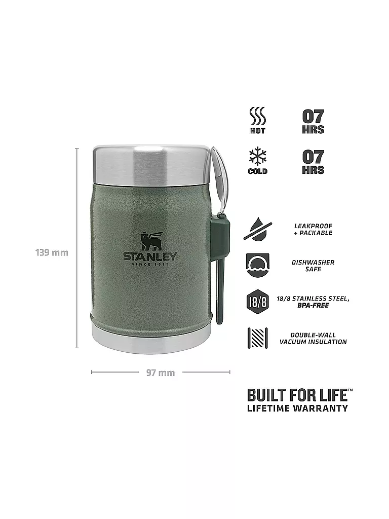 STANLEY | Thermos Food Jar 0,4l Vert | 