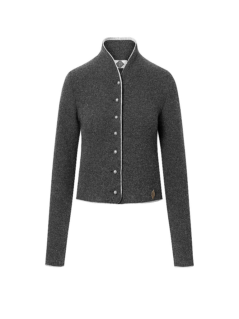 Gilet traditionnel en tricot DORIKA noir L