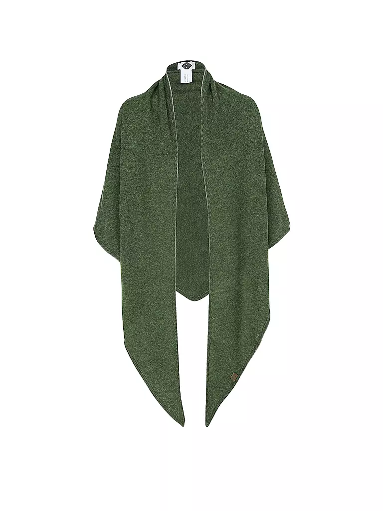 STAPF | Cape - Poncho BIBI | Vert foncé