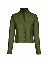 STAPF | Gilet traditionnel en tricot BRUNA | Olive