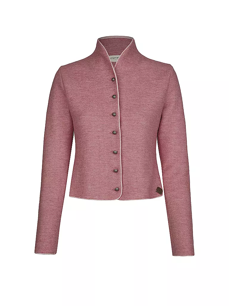 STAPF | Gilet traditionnel en tricot BRUNA | rosa