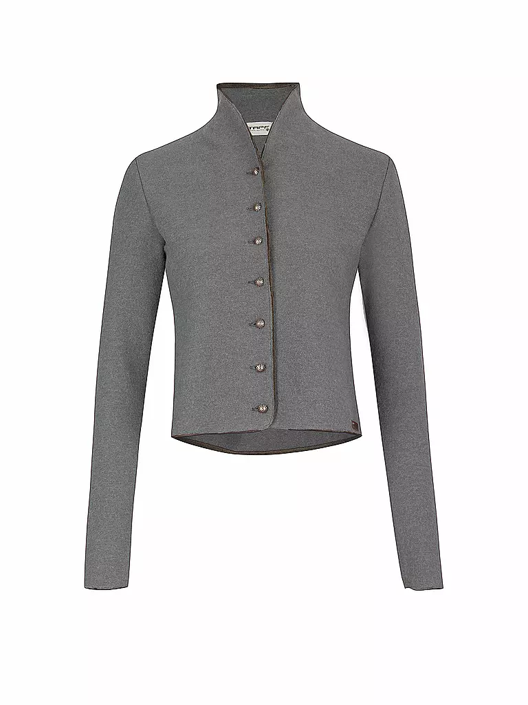 STAPF | Gilet traditionnel en tricot BRUNA | grau