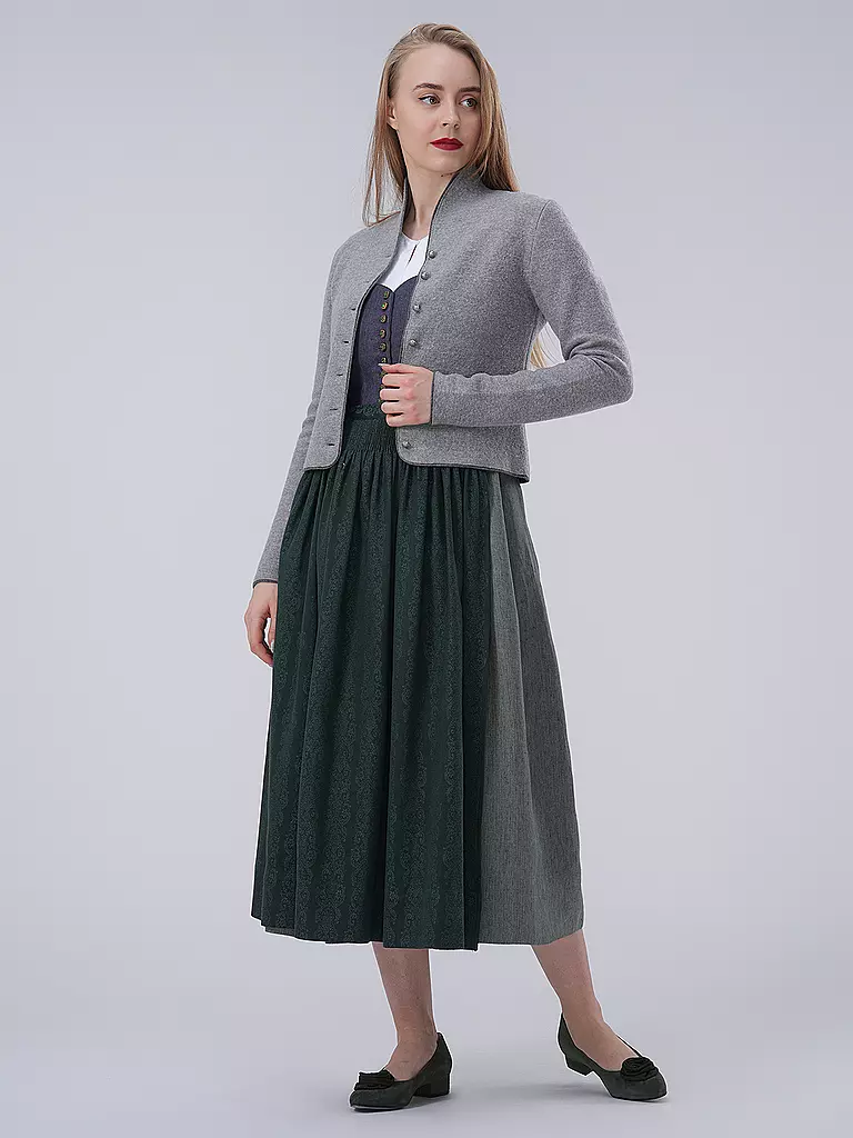 STAPF | Gilet traditionnel en tricot BRUNA | grau