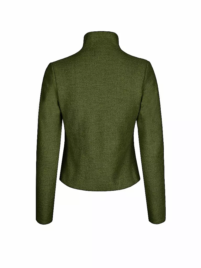 STAPF | Gilet traditionnel en tricot BRUNA | olive