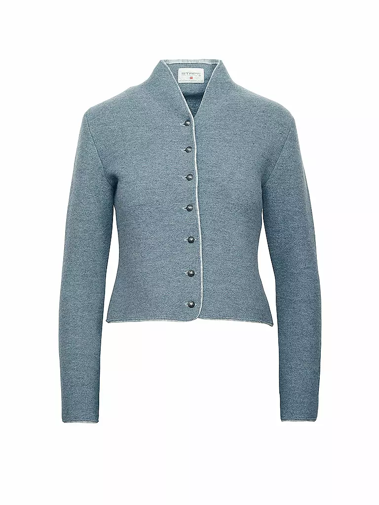 STAPF | Gilet traditionnel en tricot DORIKA | blau