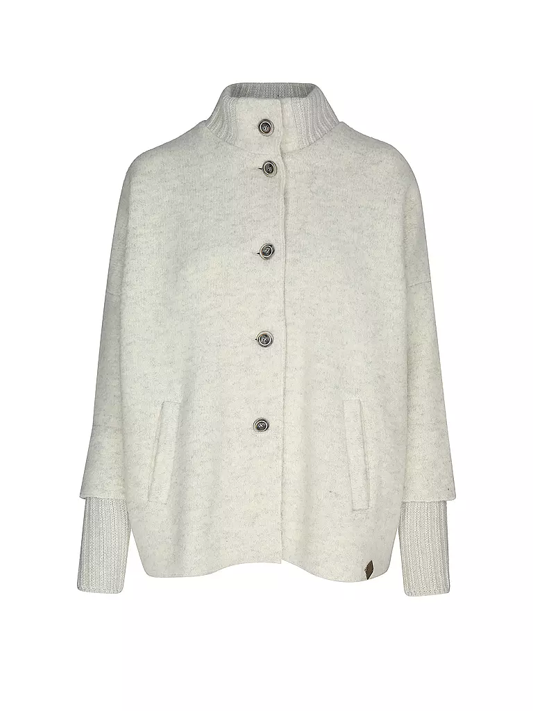 STAPF | Gilet traditionnel en tricot ILSA | creme
