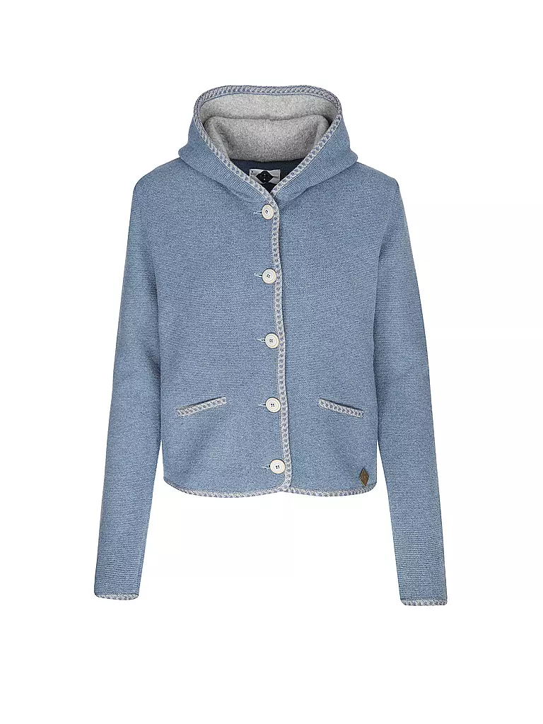 STAPF | Gilet traditionnel en tricot MALWINE | blau