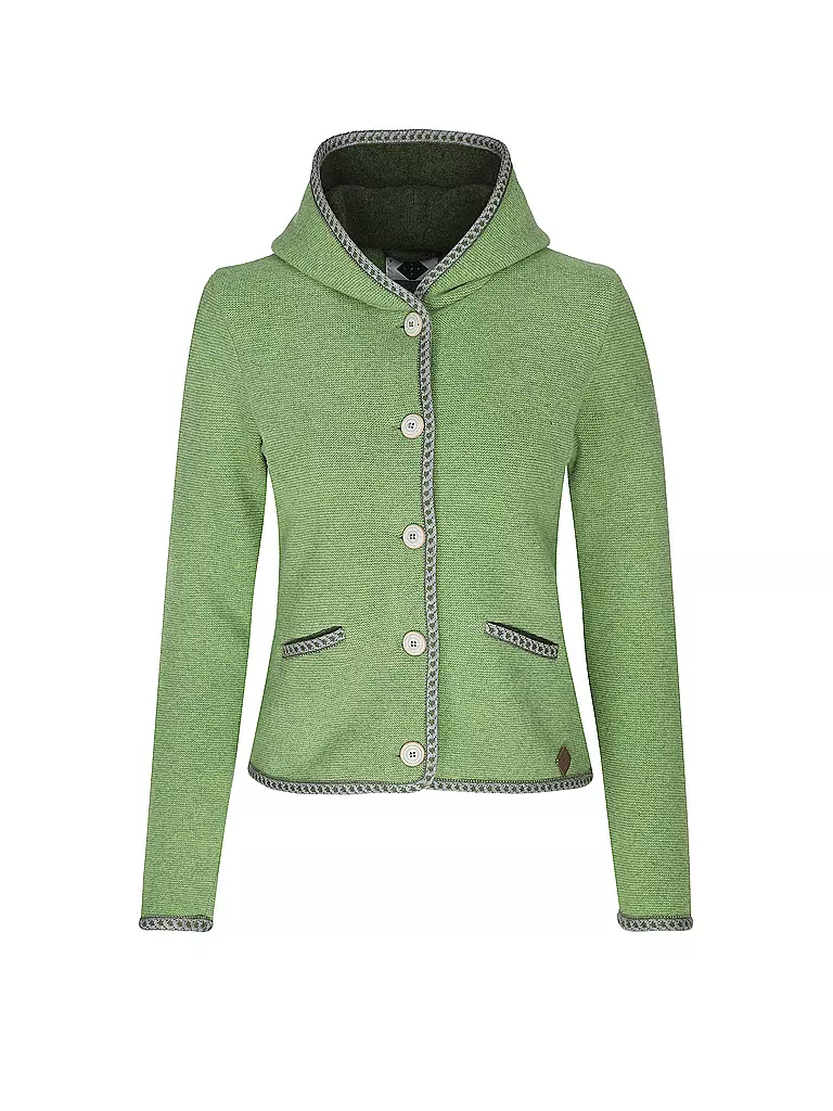 STAPF | Gilet traditionnel en tricot MALWINE | grün