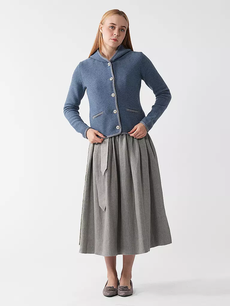 STAPF | Gilet traditionnel en tricot MALWINE | blau