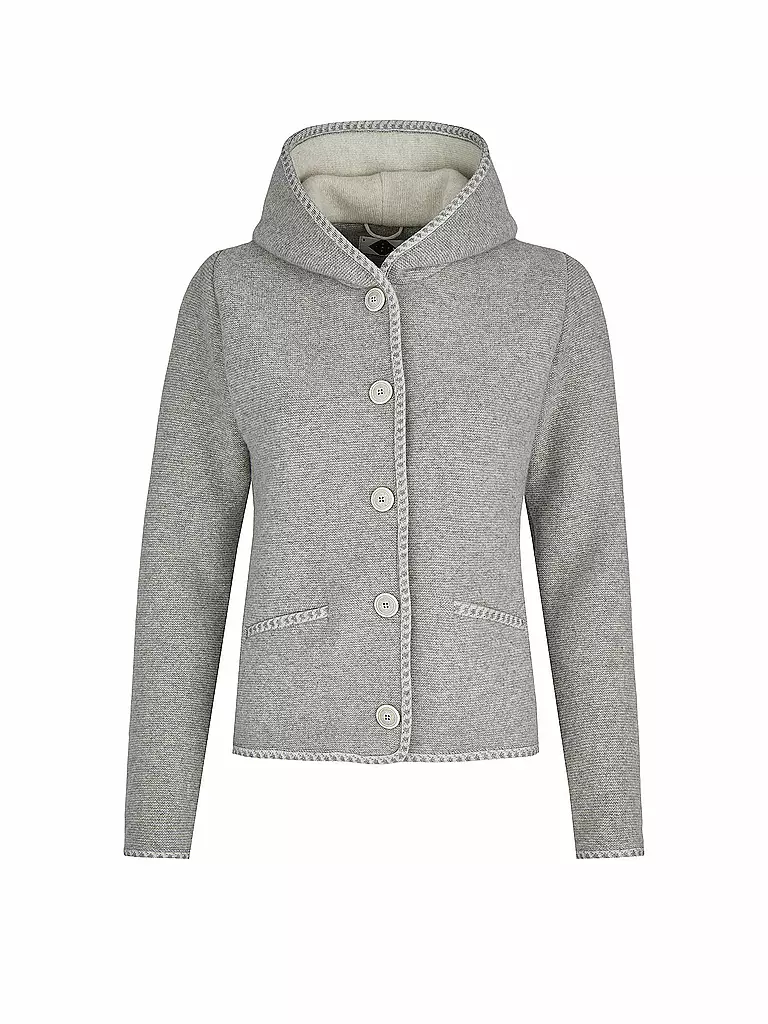STAPF | Gilet tricoté traditionnel MALWINE | grau