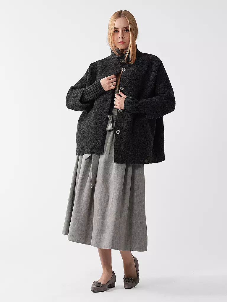 STAPF | Trachtenstrickjacke ILSA | Noir