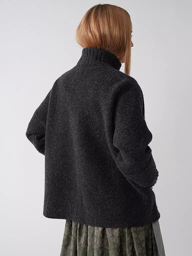 STAPF | Trachtenstrickjacke ILSA | Noir