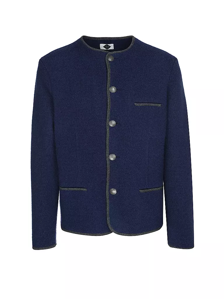 STAPF | Veste de costume Relaxed Fit BRUNHARD | Bleu foncé