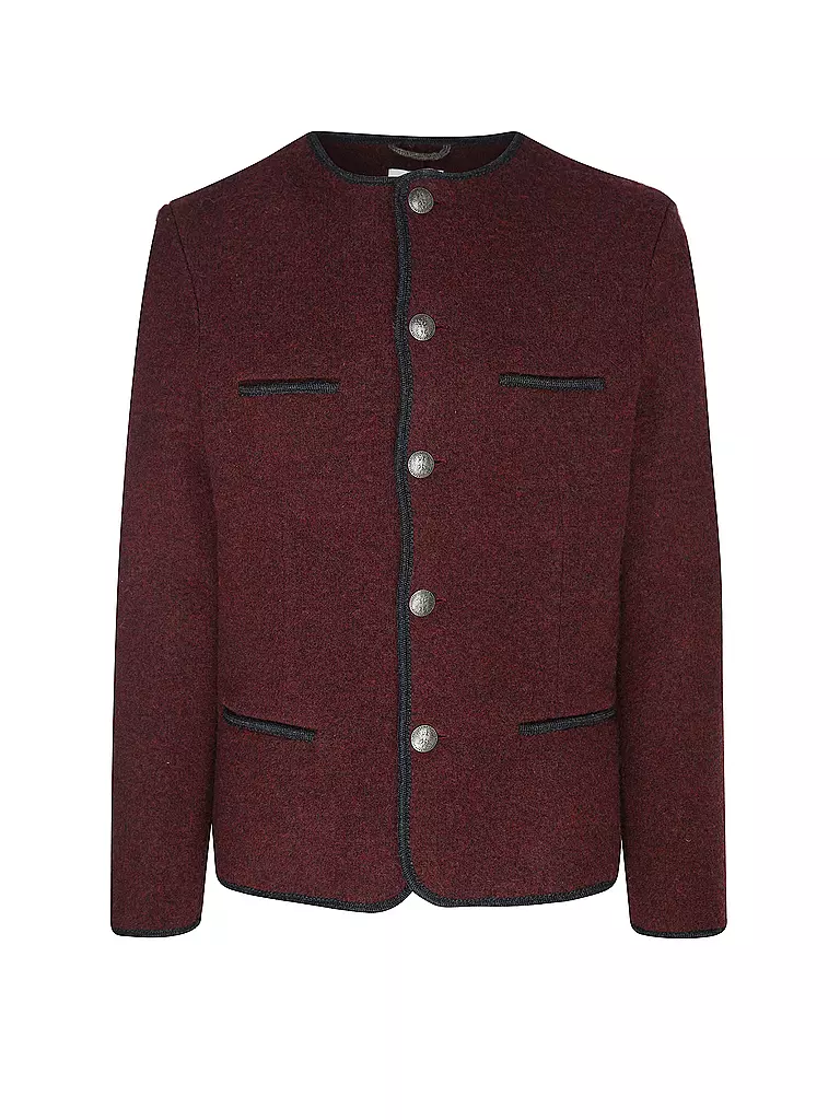 STAPF | Veste traditionnelle BRUNHARD | dunkelrot