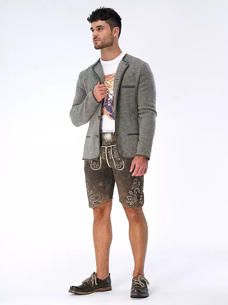 STAPF | Veste traditionnelle BRUNHARD | grau