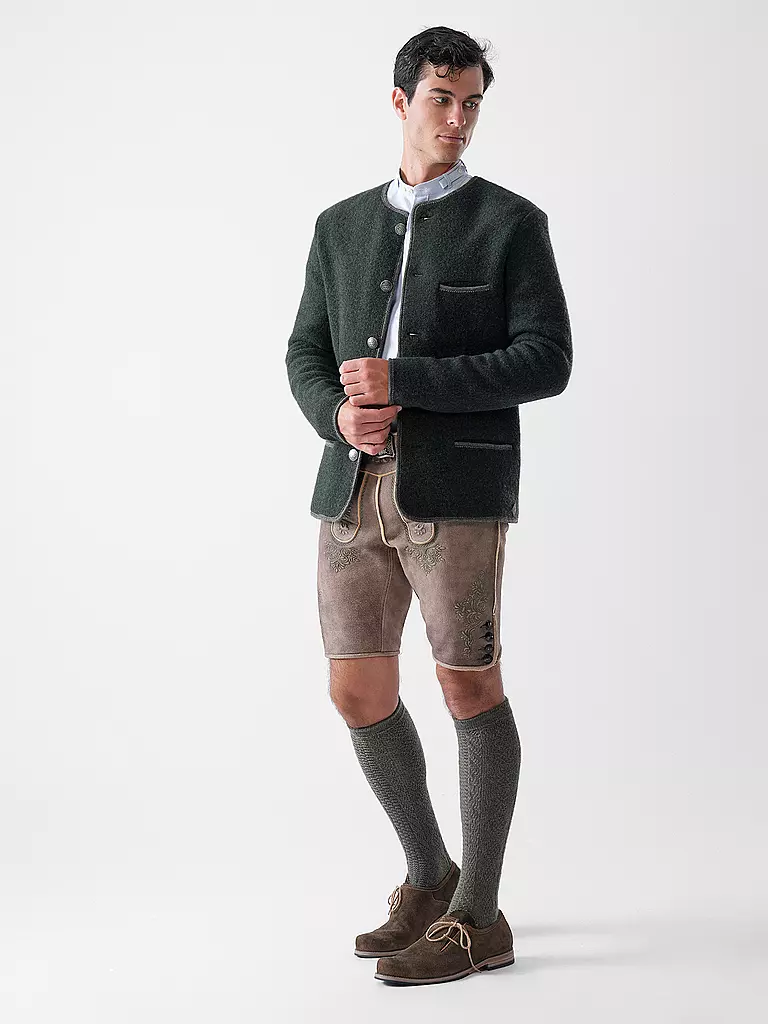 STAPF | Veste traditionnelle BRUNHARD | dunkelgrün