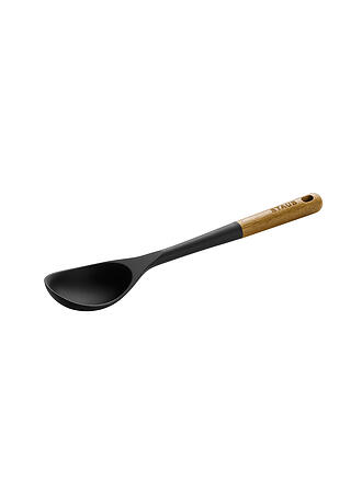 STAUB | Cuillère de service 31cm Acacia / Silicone