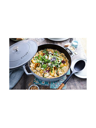 STAUB | Cuillère de service 31cm Acacia / Silicone