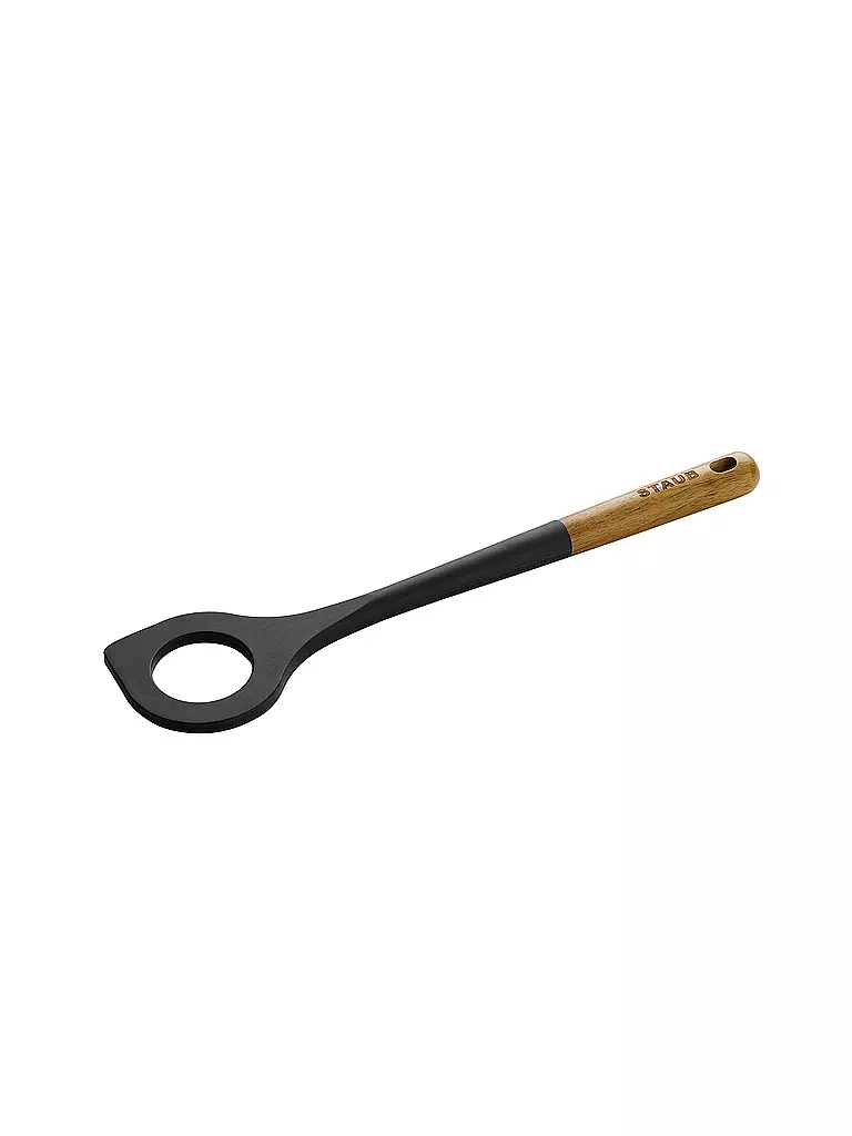 STAUB | Spatule 31cm Acacia / Silicone | Marron
