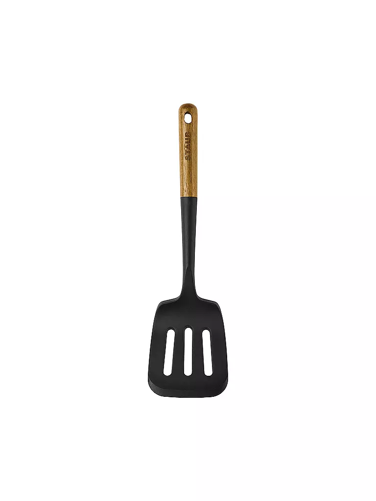 STAUB | Spatule 31cm Acacia / Silicone | Marron