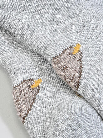 STEIFF | Chaussettes bébé gris chiné doux