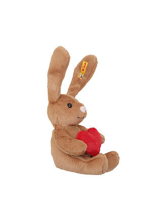 STEIFF | Peluche HOPPIE HASE LOVE 16cm Marron