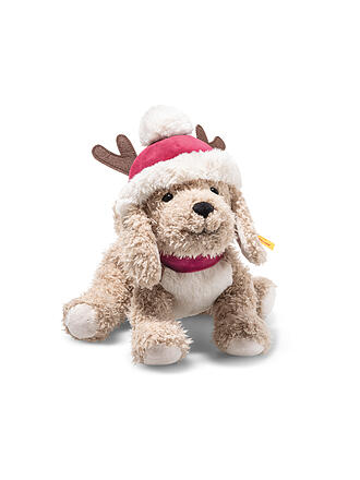 STEIFF | Peluche Chien RUDY CHRISTMAS 27cm