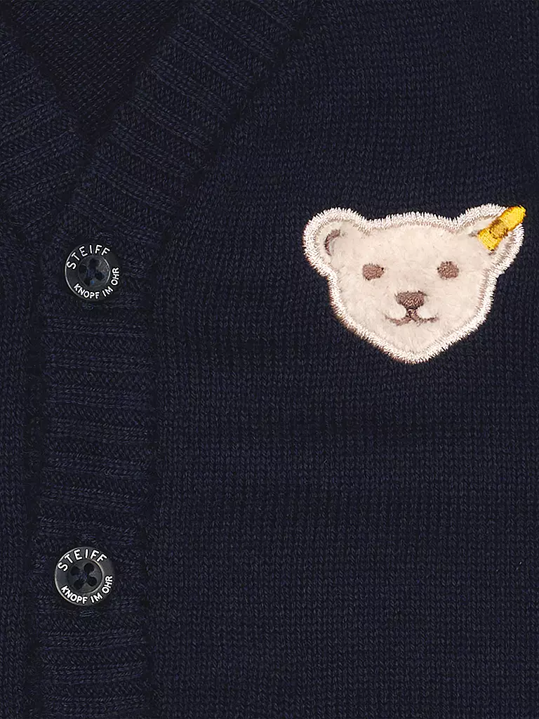 STEIFF | Baby Cardigan | Bleu foncé