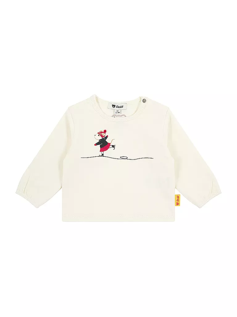 STEIFF | Baby Langarmshirt | creme