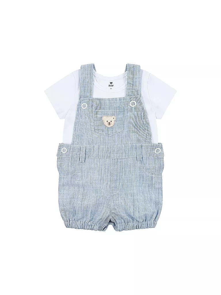 STEIFF | Baby Set Strampler und T-Shirt  | Bleu foncé