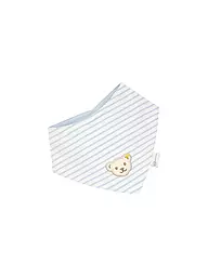 STEIFF | Bavoir bébé triangle | Bleu clair