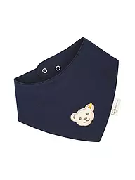 STEIFF | Bavoir bandana pour bébé | Bleu foncé