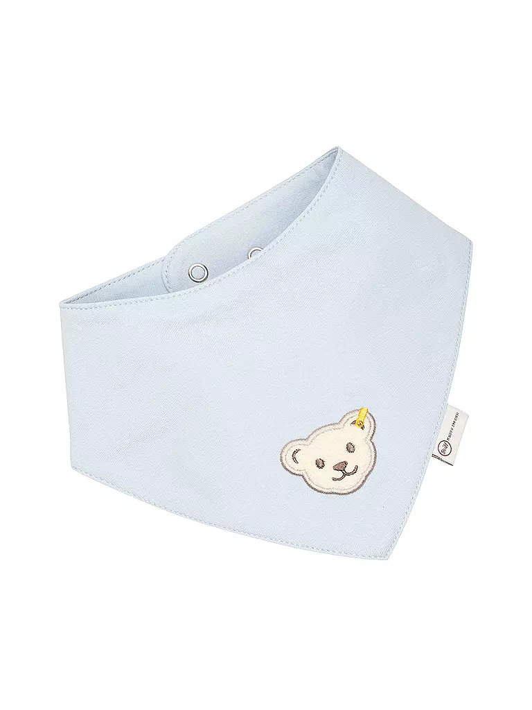 STEIFF | Bavoir bandana pour bébé | hellblau
