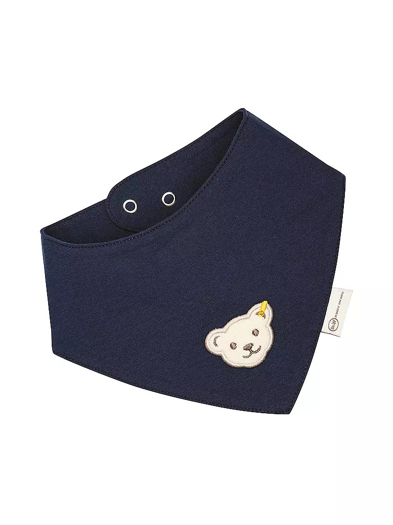 STEIFF | Bavoir bandana pour bébé | dunkelblau